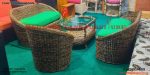 Cane Round Sofa-75