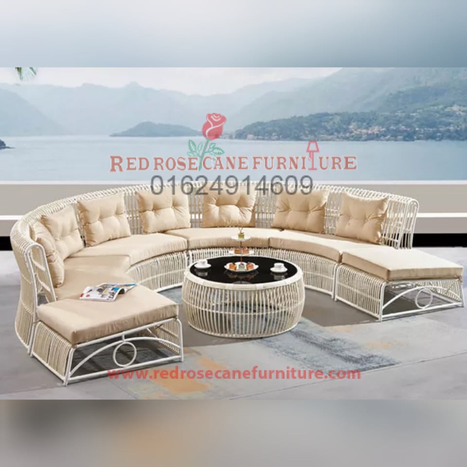 Red rose cane furniture