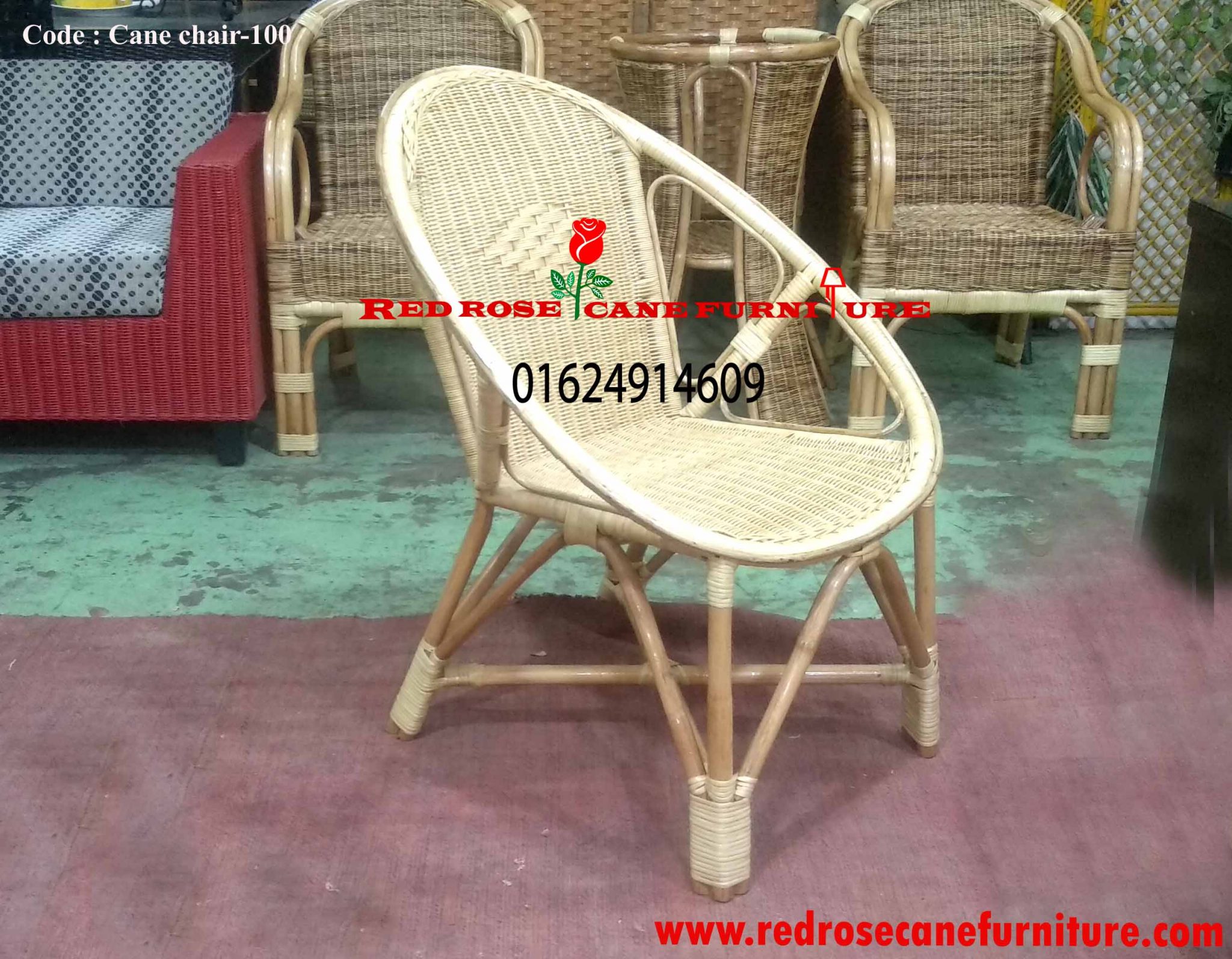 Code Cane Chair 100 Red Rose Cane Furniture Interior