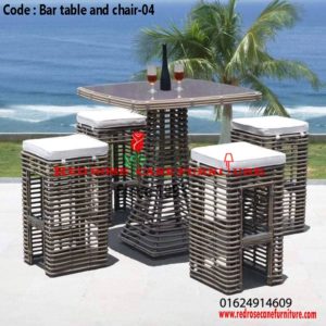 bar table and chair