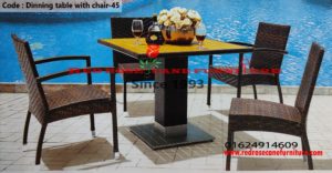 Dinning table and chair-45