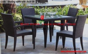 Dinning table with chair-39