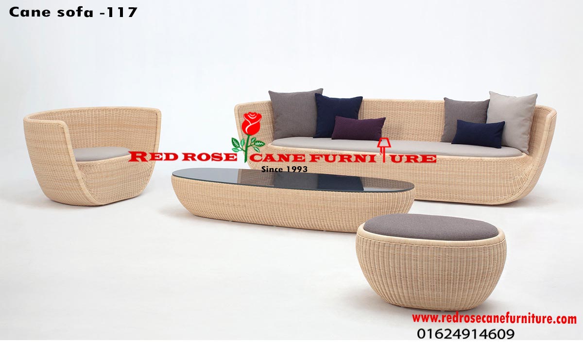 cane sofa sets