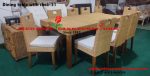 Dining table and chair