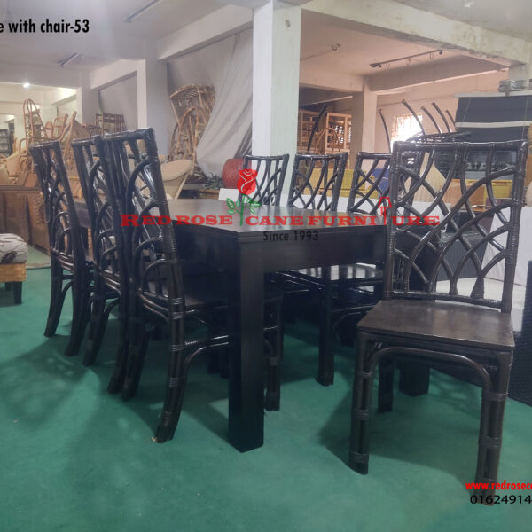 Dining table with chair