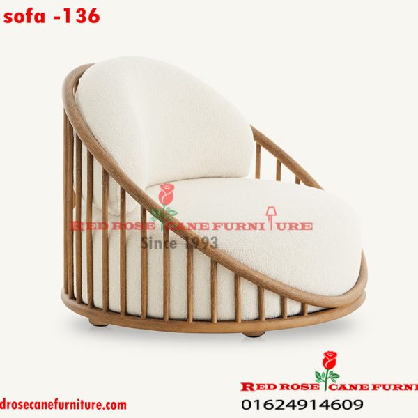 cane sofa -136