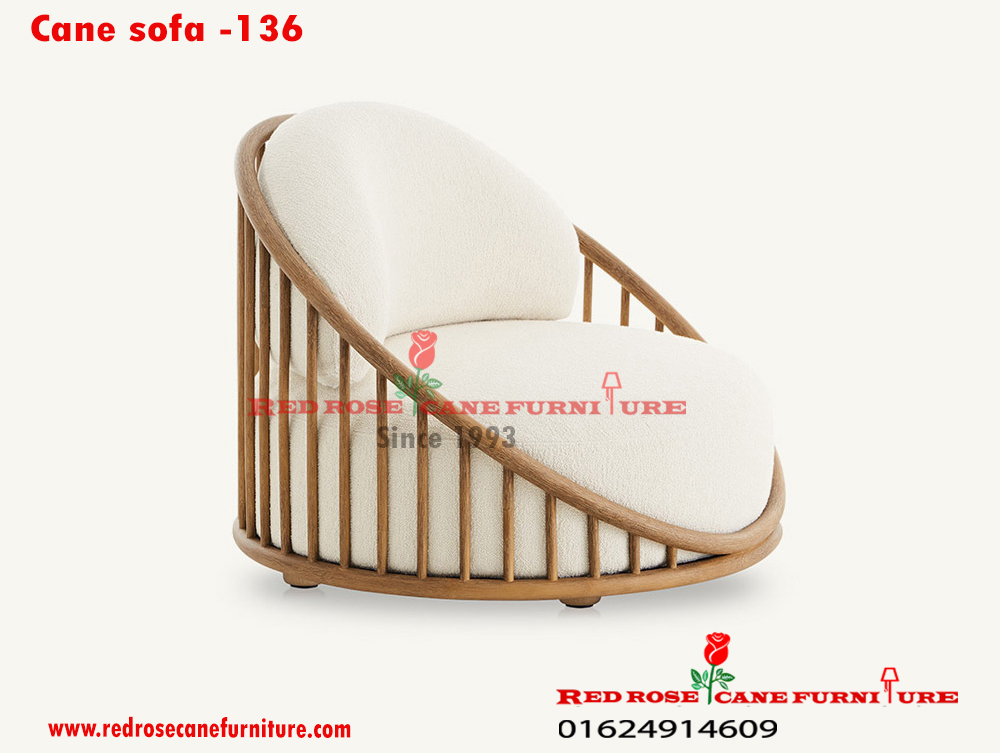 cane sofa -136