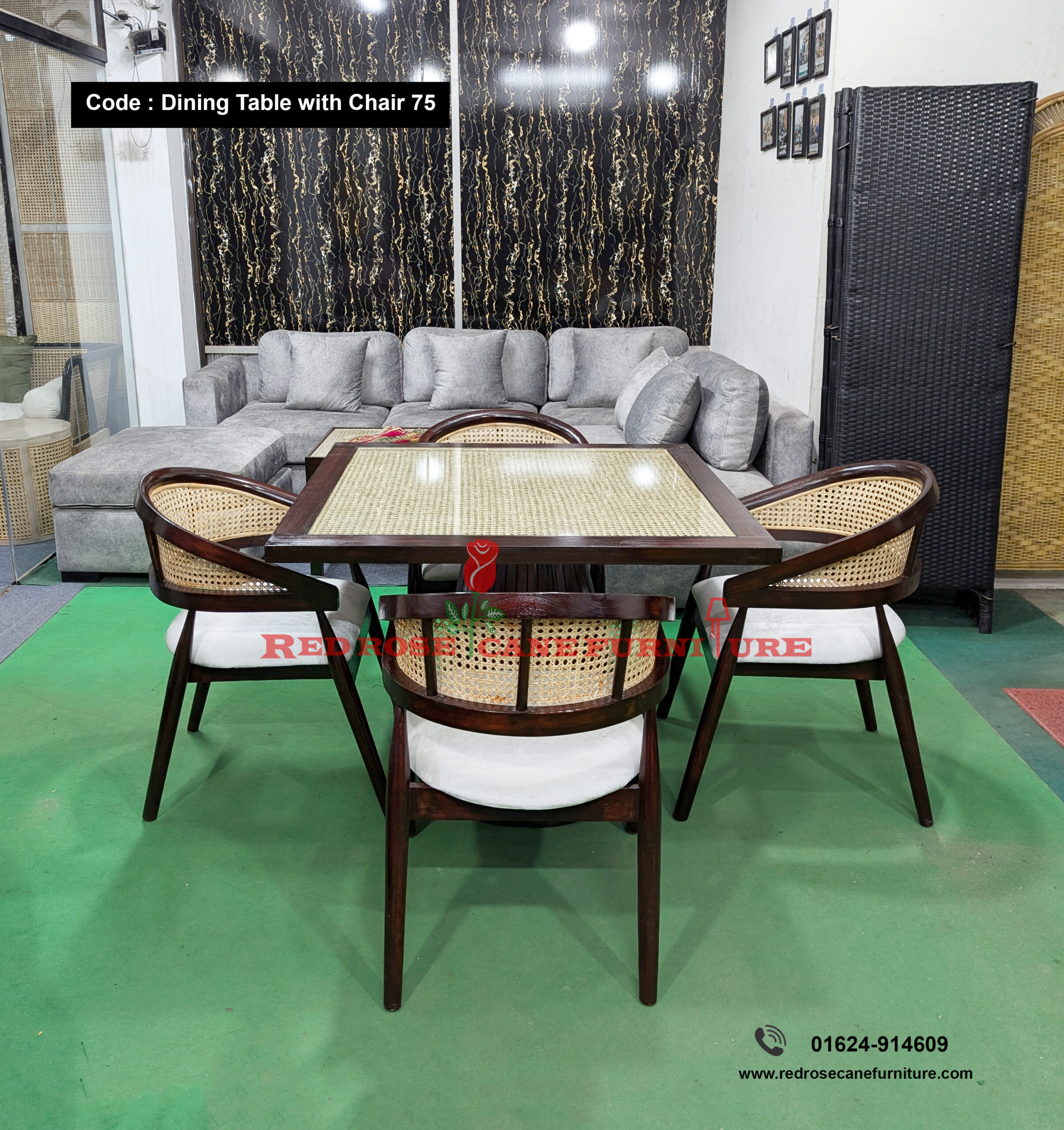 DTWC 75 Dining Table With Chair-75