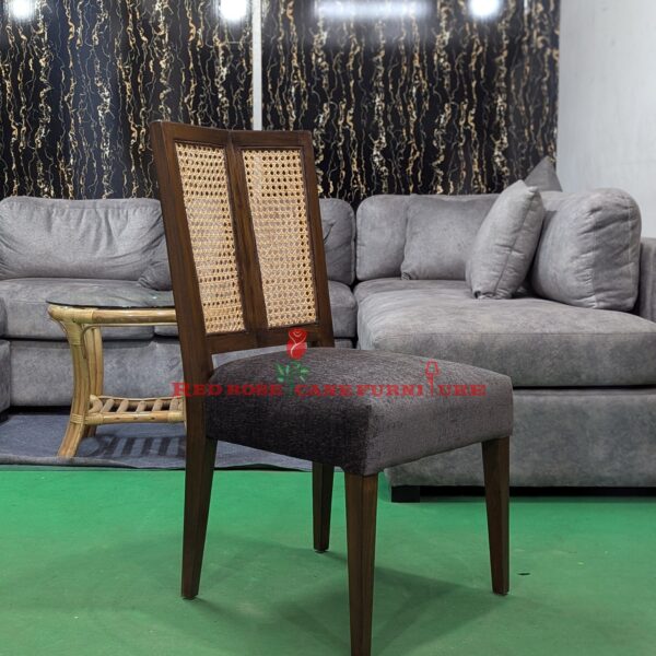 Cane and Wood Mixed Chair-71