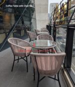 Coffee Table with Chair -66