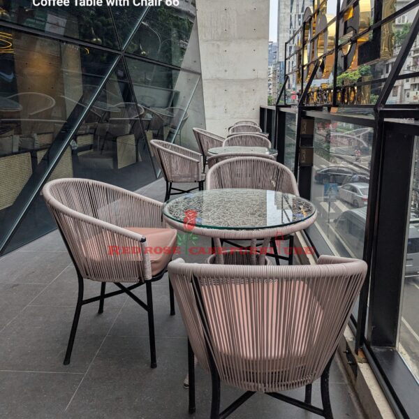 Coffee Table with Chair -66