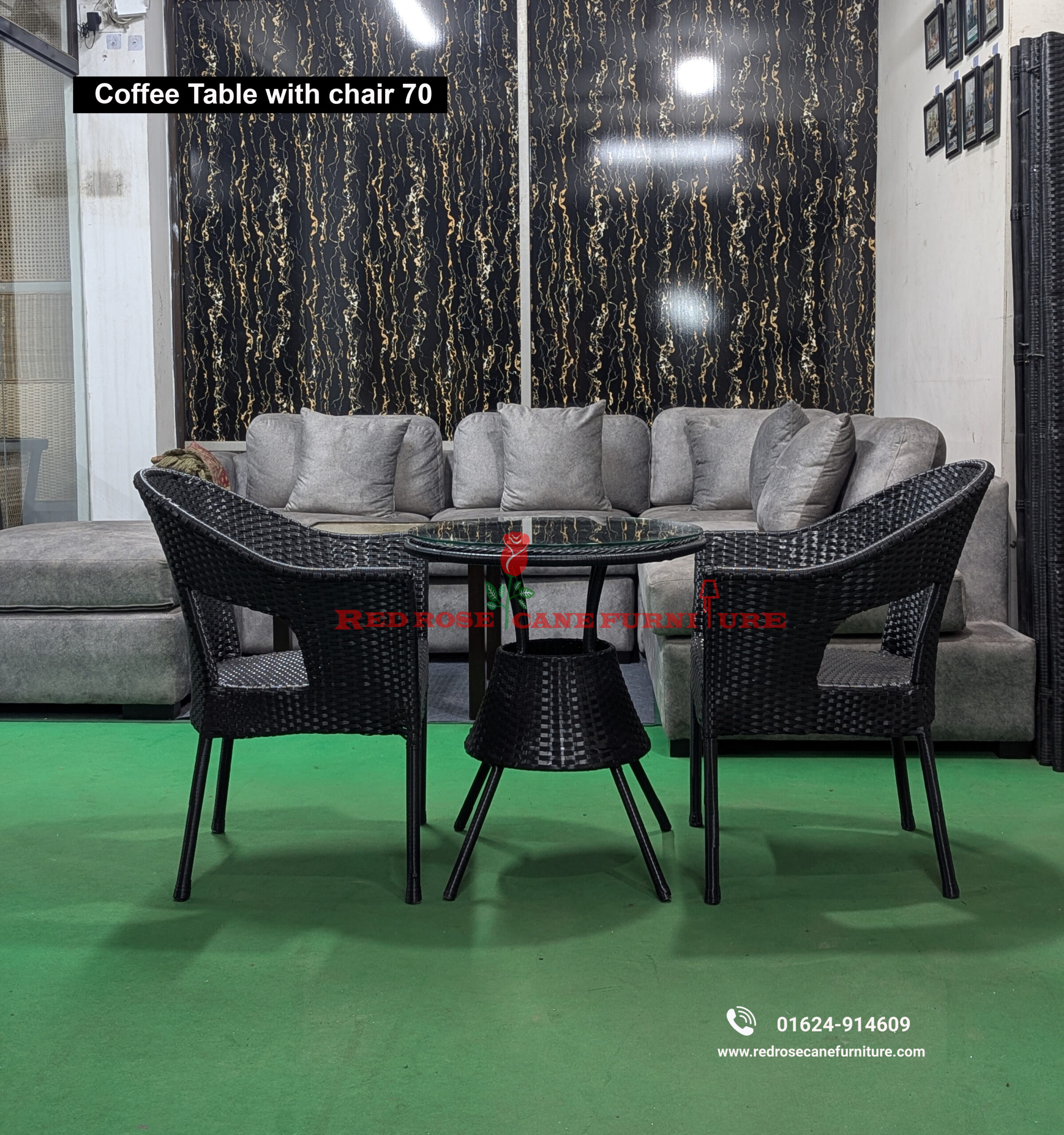 ctc 70 Coffee Table with Chair-70 - Image 1