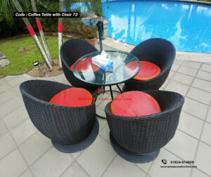 Coffee Table with Chair-72