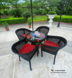 Coffee Table with Chair-73