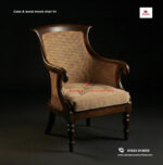 Cane and Wood Mixed Chair-04