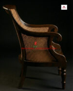 Cane and Wood Mixed Chair-04 - Image 3